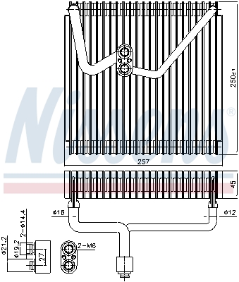 Nissens Airco verdamper 92339