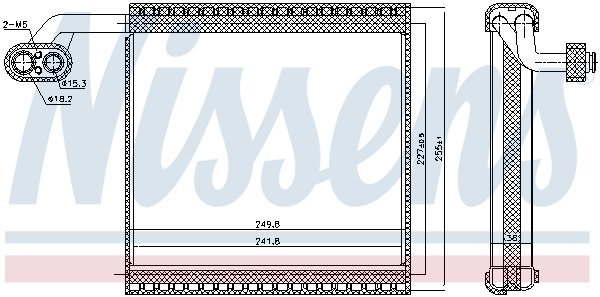 Nissens Airco verdamper 92340