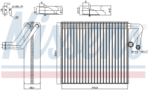 Nissens Airco verdamper 92348