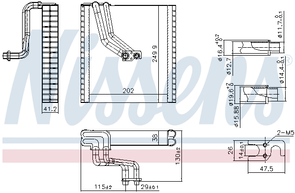 Nissens Airco verdamper 92369