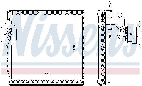 Nissens Airco verdamper 92374