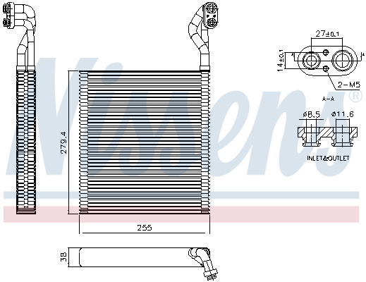 Airco verdamper Nissens 92413