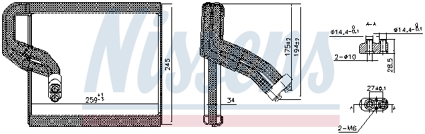 Nissens Airco verdamper 92416