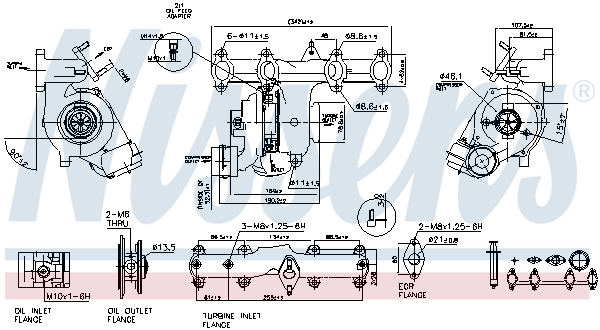 Nissens Turbolader 93032