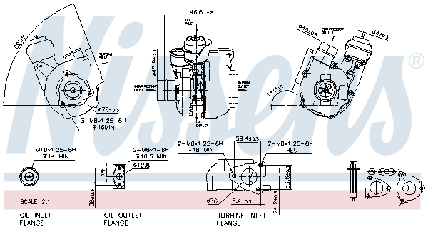 Nissens Turbolader 93039