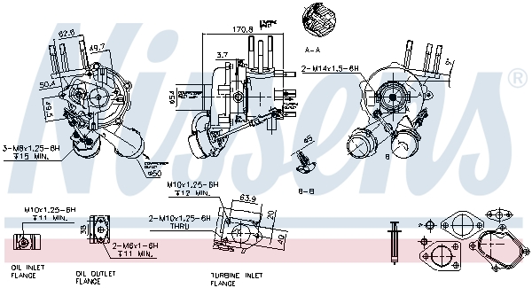 Nissens Turbolader 93042