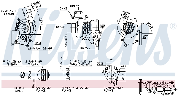 Nissens Turbolader 93065