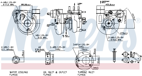 Nissens Turbolader 93066