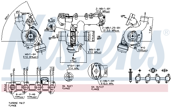 Nissens Turbolader 93082