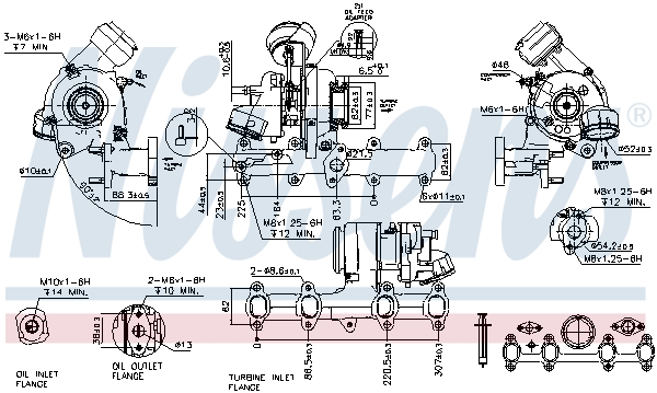 Nissens Turbolader 93099