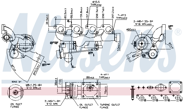 Nissens Turbolader 93106