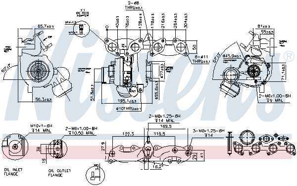 Nissens Turbolader 93135