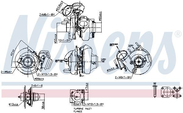 Nissens Turbolader 93144