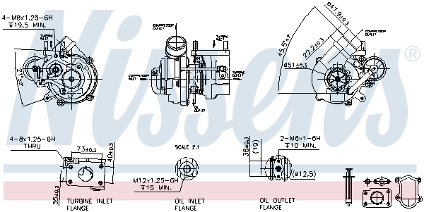 Nissens Turbolader 93158