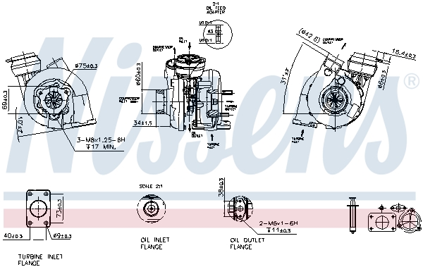 Nissens Turbolader 93175