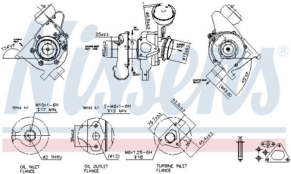 Nissens Turbolader 93192