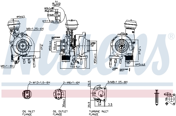 Nissens Turbolader 93201