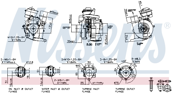 Nissens Turbolader 93217