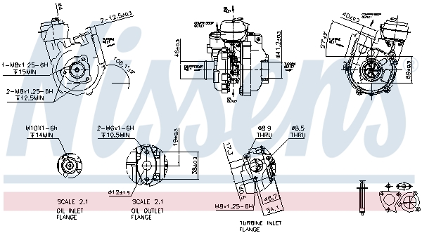 Nissens Turbolader 93223