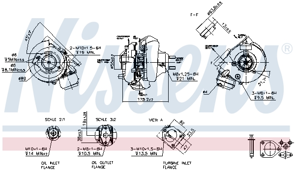 Nissens Turbolader 93248