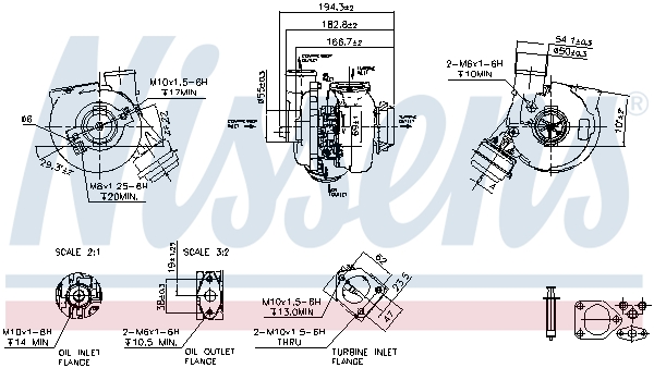 Nissens Turbolader 93249