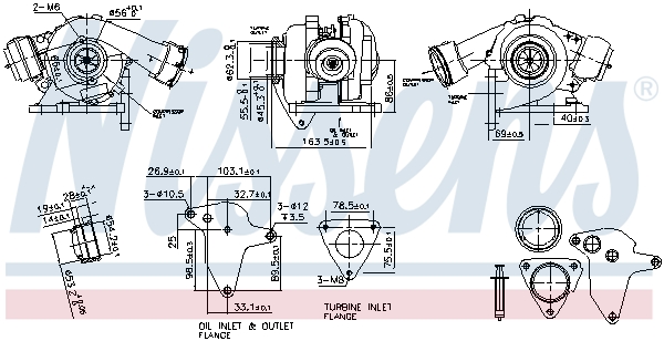 Nissens Turbolader 93265