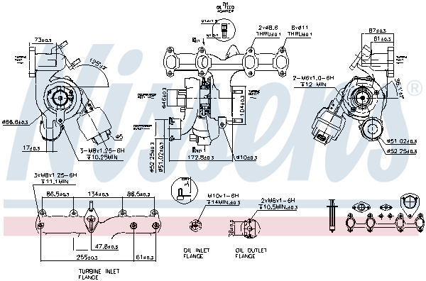 Nissens Turbolader 93267