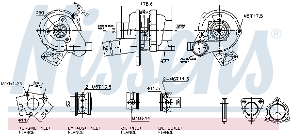 Nissens Turbocharger 93330
