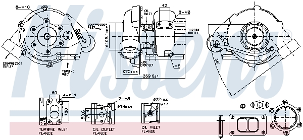 Nissens Turbolader 93336