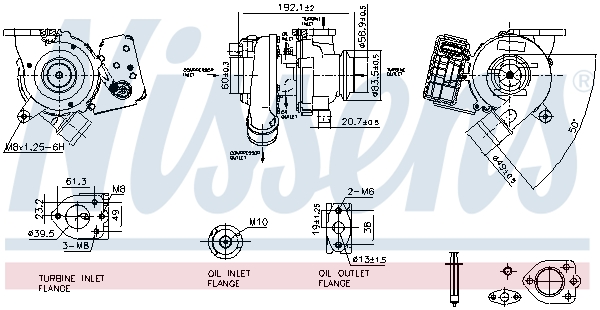 Nissens Turbocharger 93431