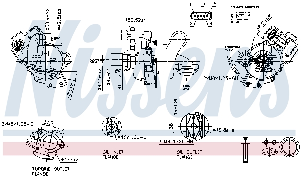 Nissens Turbocharger 93463