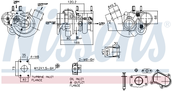 Nissens Turbolader 93473