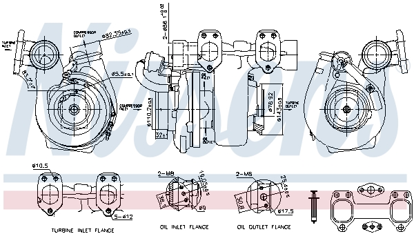 Nissens Turbocharger 93693
