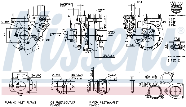 Nissens Turbocharger 93706