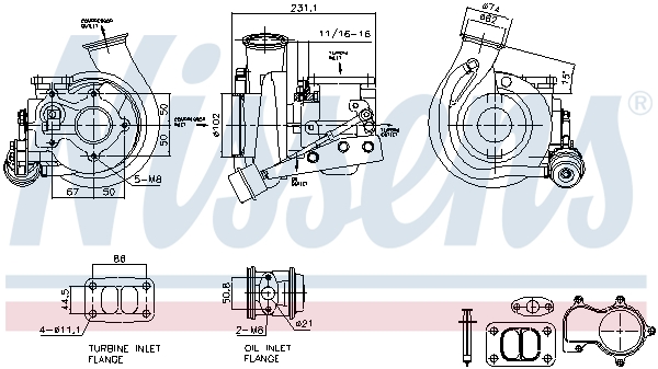 Nissens Turbocharger 93711
