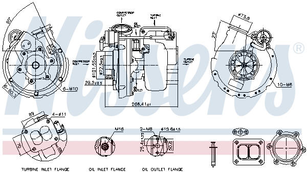Nissens Turbocharger 93755
