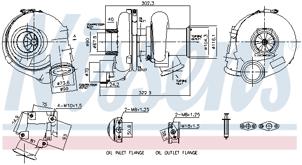 Nissens Turbocharger 93788