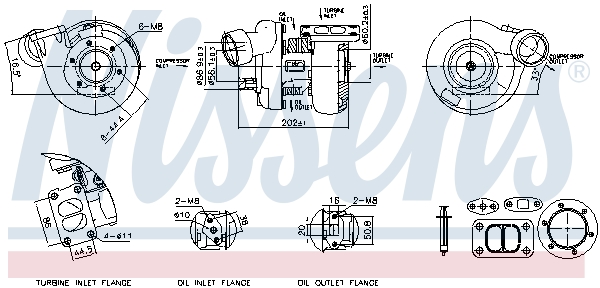 Nissens Turbocharger 93792