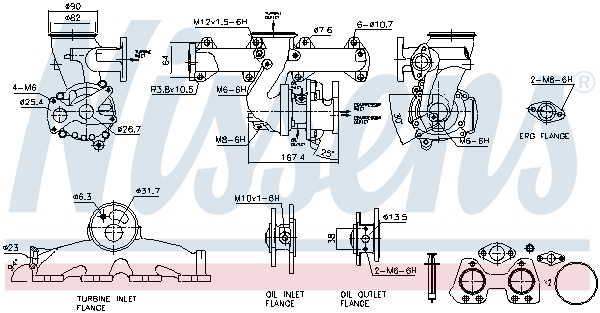 Nissens Turbocharger 93812