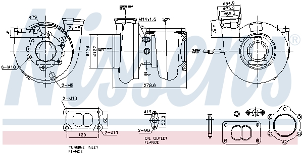 Nissens Turbocharger 93826