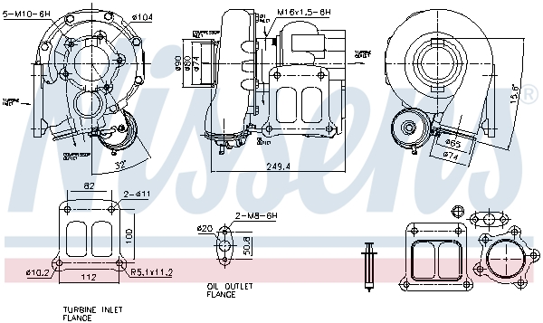 Nissens Turbocharger 93851