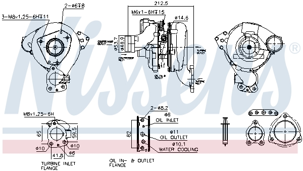 Nissens Turbocharger 93877