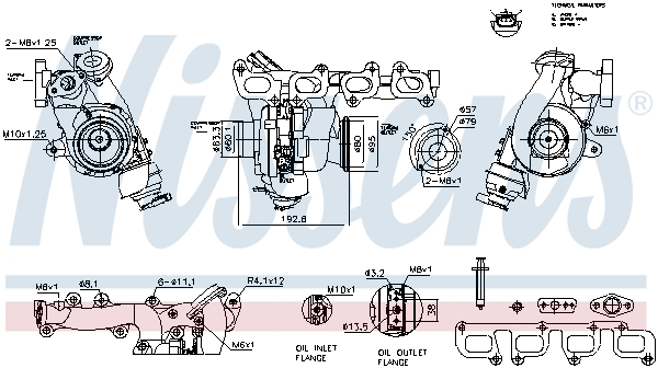 Nissens Turbocharger 93891