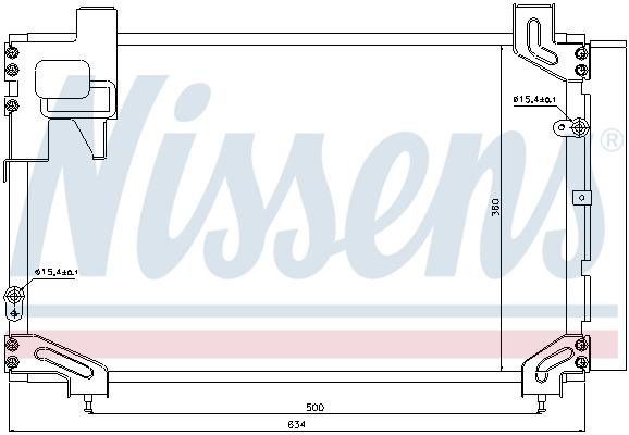 Nissens Airco condensor 940020