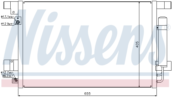 Nissens Airco condensor 940029