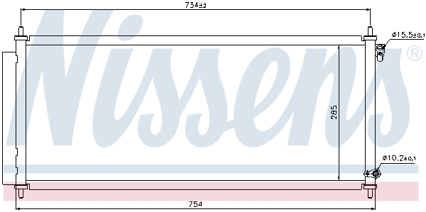 Nissens Airco condensor 940051