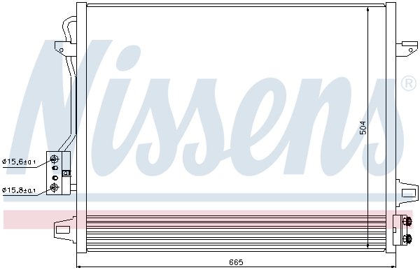 Nissens Airco condensor 940098