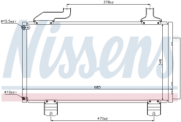 Nissens Airco condensor 940114