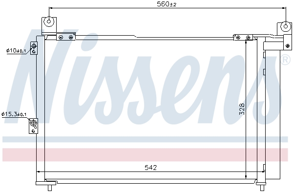 Nissens Airco condensor 940143