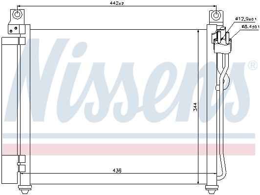 Nissens Airco condensor 940172